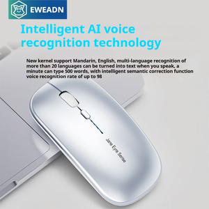 EWEADN M11 2.4G für Bluetooth Wireless <span class=keywords><strong>Mouse</strong></span> LED Hintergrund beleuchtung Modernes Design Stumm schalt taste Schlanke <span class=keywords><strong>USB</strong></span>-Schnitts telle für Smart Translation Mini