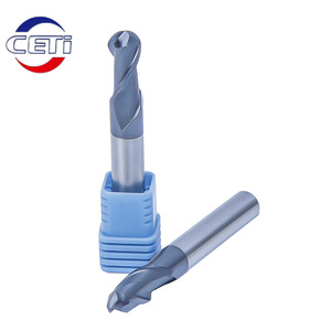 Kaplama alüminyum top burun End Mill CNC kesici ile özelleştirilebilir yüz freze kesiciler - Product Image 6