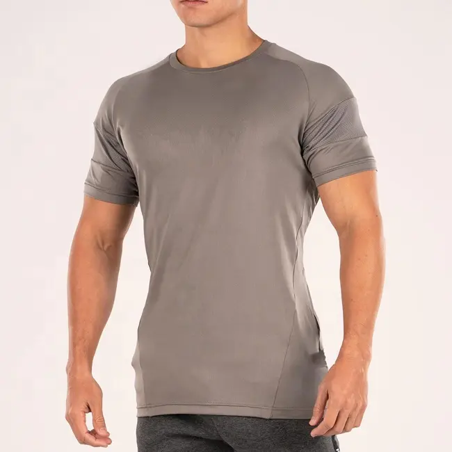 थोक उच्च गुणवत्ता टी शर्ट फैशन टीशर्ट Mens स्वास्थ्य वस्त्र जिम खेल शर्ट