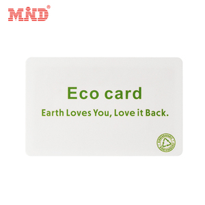 Kunden spezifische CMKY-Druck-Barcode-QR-Code-Bio-PVC-Visitenkarte - Product Image 5