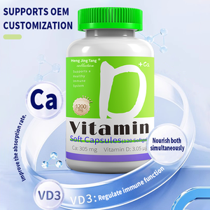 Hoogwaardige Calcium-En Vitamine D-Tabletten Voor Volwassenen Die Effectief Zijn Bij Het Verlichten Van Osteoporose Bij Mensen Van Middelbare Leeftijd En Ouderen - Product Image 2