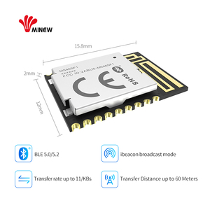 Nordic NRF52805 Transmisor Receptor Placa Bluetooth Circuito Iot Módulo electrónico USB - Product Image 5