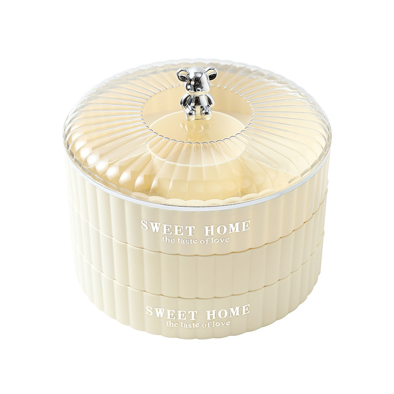 White three-layer