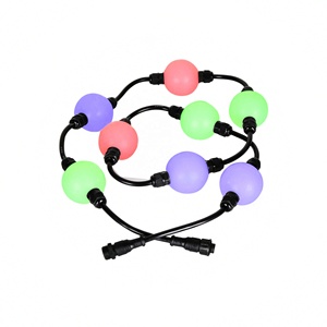 Programmable Christmas <strong>Led</strong> <strong>String</strong> Lights Rgb <strong>Dmx</strong> 3d Ball - Product Image 1