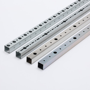 <strong>Rittal</strong> Compatible PS TS Galvanized/Stainless Steel Square Tube Reinforcement | Cabinet Profile Accessories Wholesale Custom OEM - Product Image 1