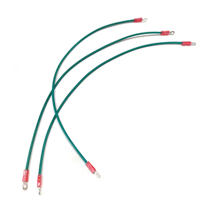 Halka terminali kablo demeti ile özel elektronik bakır tel ul 1007 24 Awg kablo montajı - Product Image 1