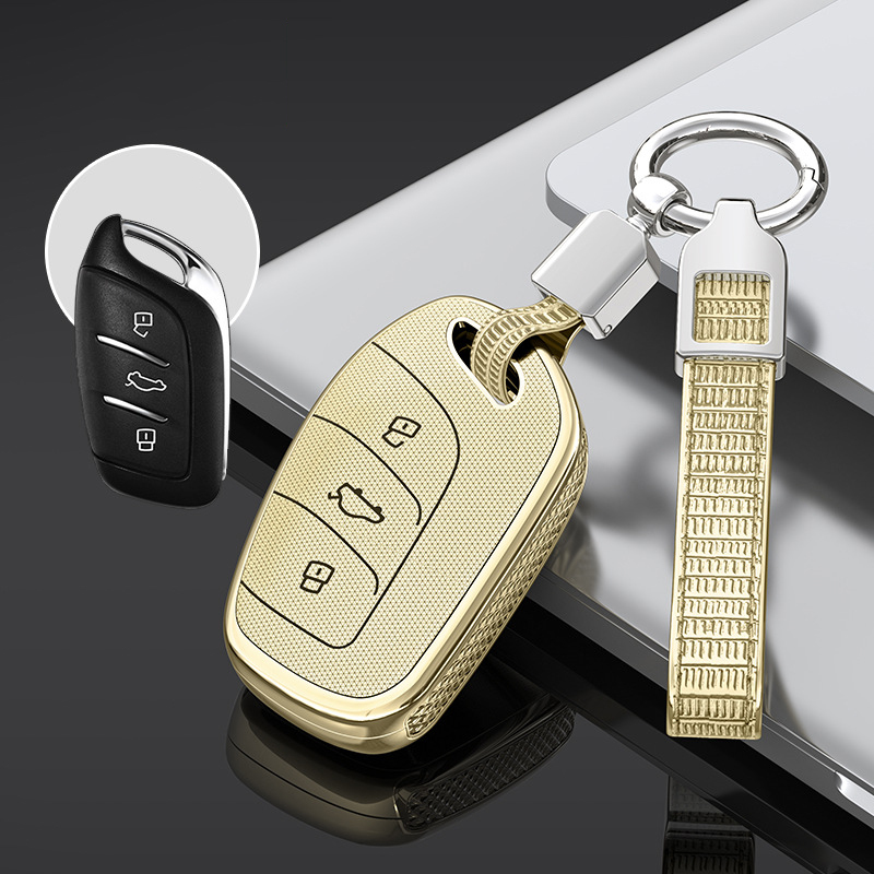 Golden+Key Chain