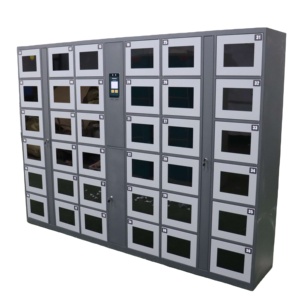 定制自动电子智能智能条码门超市商店储物柜 - Product Image 1