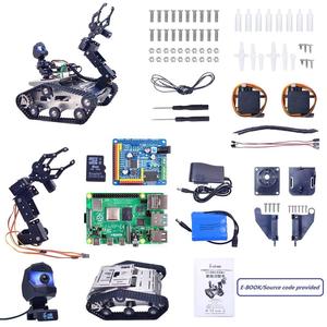 Smart Robot Car Kit für Raspberry Pi, WiFi/BT-Steuerung, Pfad planung,