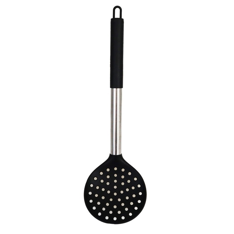 Large Colander Spoon -Silicone & Stainless Steel