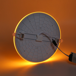 New Bi Color 9w Round Dimmable <strong>Led</strong> Light <strong>Led</strong> Recessed Panel Light 6W+<strong>3W</strong> Two Color - Product Image 2