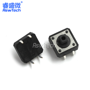 Micro Square Silicon Power Tactile Push Button Waterproof <strong>Switch</strong> With Rubber Plastic Rectangular Caps <strong>12x12</strong> Tactile <strong>Switch</strong> Cap - Product Image 6