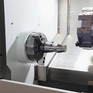 Torno CNC de cama inclinada KT25, precio de fábrica, centro de torneado universal completamente automático con herramientas de vida de 5 ejes - Product Image 4