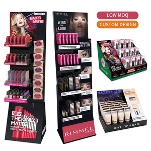 Özel Tasarım Tezgah Üstü Kozmetik Perakende Karton Standı, Katmanlı PDQ Tepsili Tezgah Üstü Oluklu Mukavva Sergi Kutusu - Product Image 2