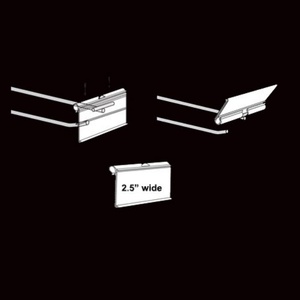 60mm Length <strong>Flip</strong> <strong>Scan</strong> <strong>Hook</strong> Label Holder UPC Labels <strong>Display</strong> Plastic Scanner Plates for Merchandise Supermarket Retailer - Product Image 3