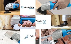 HERZO 220V Electric Power <strong>Tools</strong> <strong>Multi</strong>-<strong>Function</strong> <strong>Oscillating</strong> <strong>Multi</strong> <strong>Tool</strong> with CE/GS Certification for DIY and OEM/ODM Support - Product Image 2