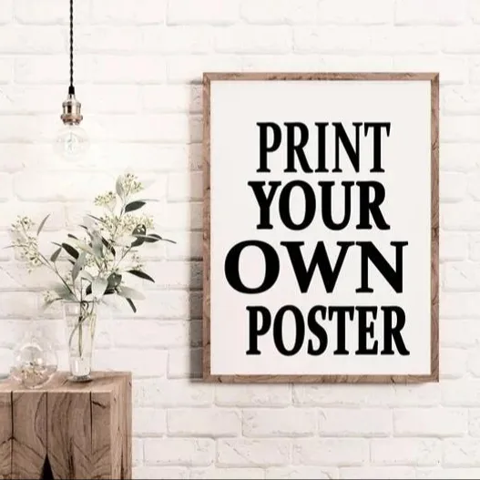 Su diseño de imagen fotográfica para imprimir, póster personalizado grande, arte, regalo personalizado, A0, A1, A2, A3, A4, A5