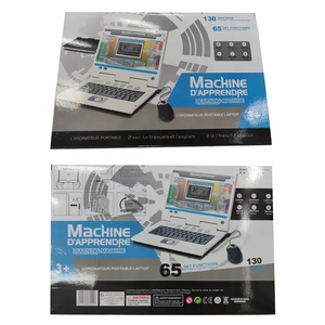 <strong>Computer</strong> Toys 65 Functions Kids Early Educational English French Bilingual Study Learning Machine Toy Laptop <strong>Computer</strong> for Kids - Product Image 6