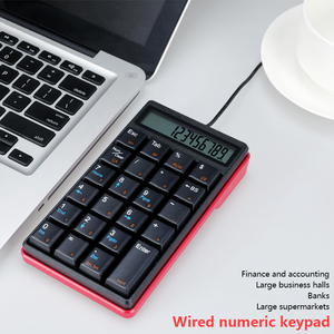 Wired Digital <strong>Keyboard</strong> Cashier Office Accounting Work with Screen Calculator <strong>Function</strong> <strong>Computer</strong> Digital <strong>Keyboard</strong> - Product Image 3