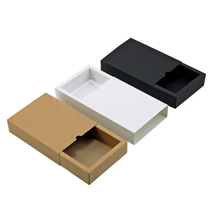 Caixa de papel cosmética dobrável para embalagem de gavetas de moda de fábrica na China Caixa de papel para óleo de esmalte cosmético