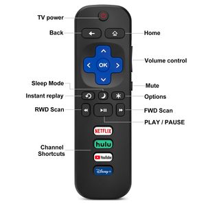 Telecomando intelligente universale per Roku TV compatibile con TCL Hisense Onn Sharp elemento Westinghouse PhilipsLED codice fisso - Product Image 2
