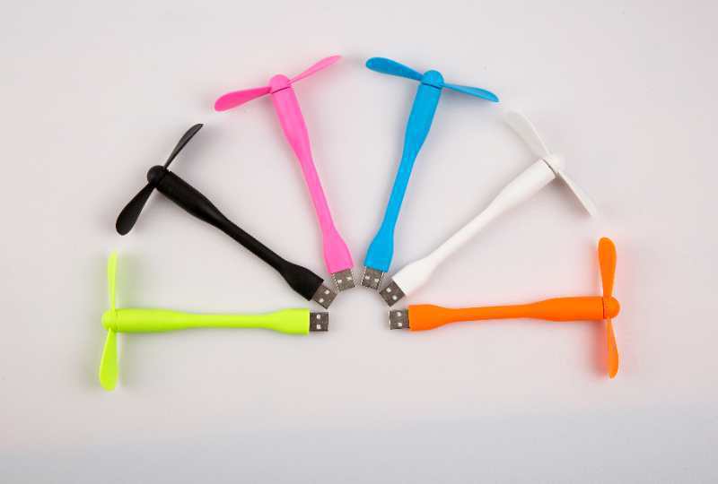 พัดลมโทรศัพท์ USB แบบเปลือย