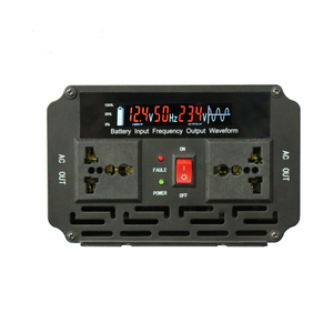 工厂出口双输入电压离网电源逆变器2.5kw DC 12v至交流220V蓝色太阳能系统纯正弦波逆变器