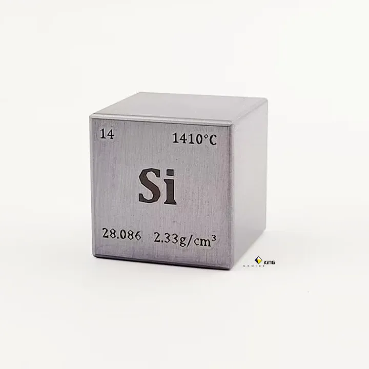Силиконовый куб Si Cube, Самые продаваемые металлические элементы, кубики