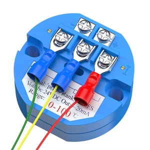 Termistor de uso industrial Pt100 -50 °C-250 °C Sensor de temperatura 4-20mA Módulo de conversión de temperatura de salida Transmisor RTD - Product Image 4