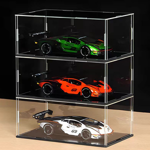 カスタムアクリルディスプレイケースコレクション長方形クリアディスプレイボックスレゴフィギュアモデル人形工場組み立て用 - Product Image 6