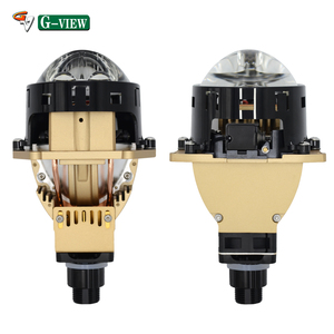 Gview G17S โปรเจคเตอร์ LED แบบ Bi, โปรเจคเตอร์แสงเลเซอร์แสงสูงต่ำ6000K สีสำหรับ H7 H4 H11 9005 Bi หลอดเลเซอร์นำเลนส์โปรเจคเตอร์ - Product Image 1
