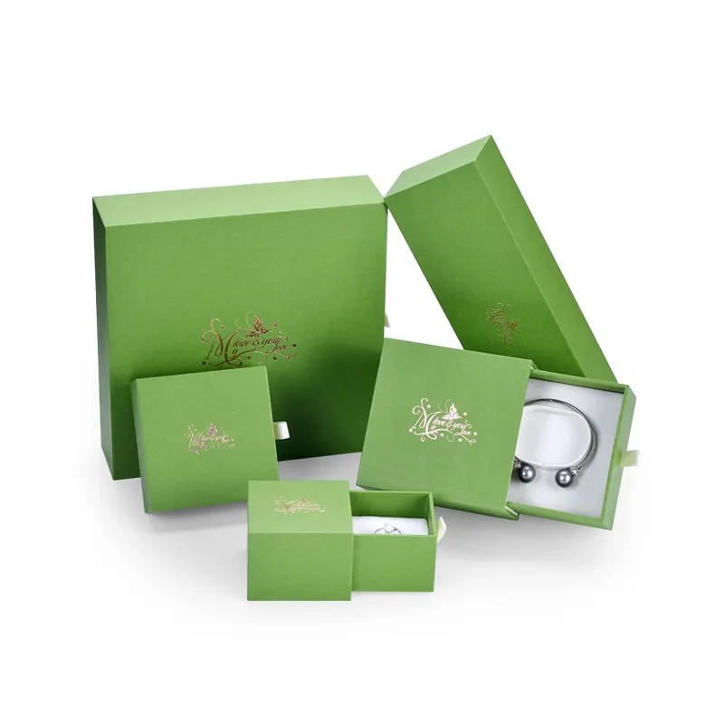 नि: शुल्क नमूने थोक कस्टम कंगन बॉक्स, गहने उपहार बॉक्स गहने बॉक्स के साथ सेट के लिए छोटे MOQ