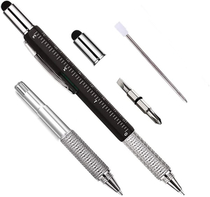 定制6合1工具多功能笔带标志批发手写笔多功能圆珠球礼品 - Product Image 5