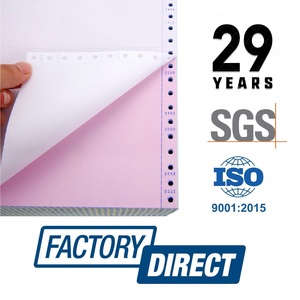 Manufacturer 3ply Carbonless <strong>Paper</strong> <strong>Continuous</strong> <strong>Computer</strong> <strong>Paper</strong> NCR Printing <strong>Paper</strong> Sheets Form Copies for Invoice - Product Image 6