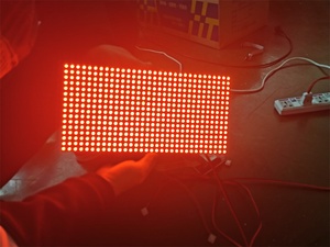 Оригинальный наружный светодиодный дисплей P10 по низкой цене от производителя, Одноцветный, красный, прокрутка, сообщения, светодиодный экран, программа вещания по беспроводной сети - Product Image 5