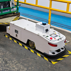 TZBOT Warehouse Automation AMR Tail Traction AGV mit Laserradar-Navigations system - Product Image 3