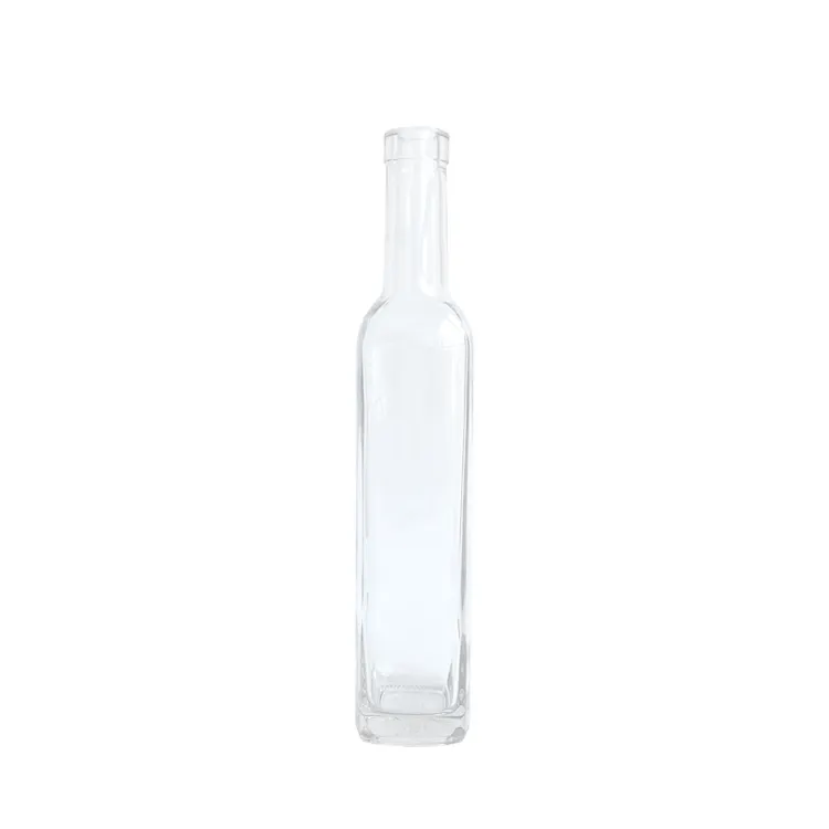 Botol kaca minuman keras kustom grosir 500ml 700ml 750ml 1000ml botol kaca Vodka wiski