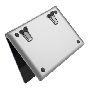 Invisible Mini Foldable Alloy Laptop Stand Desktop Notebook Holder 2 Pieces for 12-17 Inch Mac Book Pro13 Air15 - Product Image 1