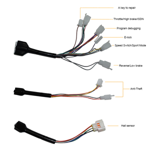 Controller motore sinusoidale EM50SP 72V 60V DC controller motore per moto elettrica