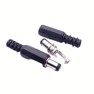 DC fiş 5.5*2.5 erkek Jack konnektörü lehimleme DC Jack 2.5x5.5mm erkek konnektör DC Jack Pin 2.5mm * 5.5mm erkek konnektör 5.5/2.5mm - Product Image 5