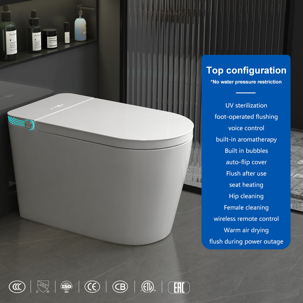 801D White with water tank