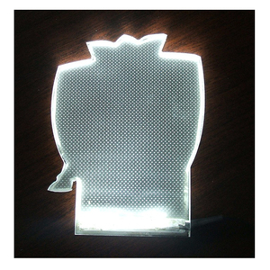 การประกันการค้า Backlit ไฟ Led รอบ/สแควร์แผงไฟ Led เพดาน/ติดผนังแผงไฟ - Product Image 4