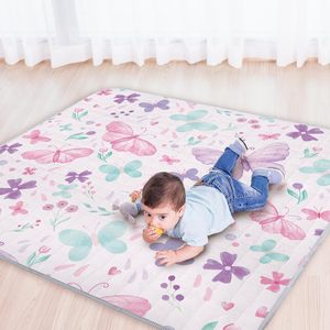 מרית קצף בייבי לשחק מחצלת 50 "x50" פליימחצלת לתינוקות ופעוטות עבות אחת זחילה מחצלת ללא החלקה כרית לתינוק