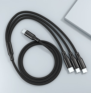 สองในหนึ่ง140W USB คู่ C เพื่อ USB C สายหลายสายชาร์จอย่างรวดเร็ว - Product Image 2