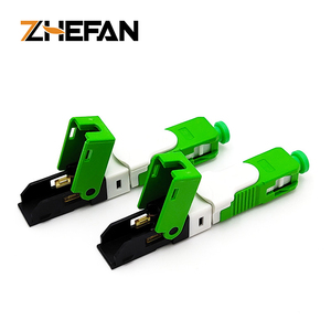 ZHEFAN FTTH connettore veloce ESC250D bassa perdita di inserzione incorporato SC/UPC/APC connettore rapido in fibra ottica veloce per cavo di goccia 250D - Product Image 4