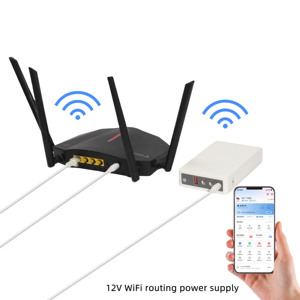 18000mAh Portable Mini UPS for WiFi Router 5V/9V/12V Multi-Output Lithium Battery <strong>Backup</strong> with Surge Protection Long <strong>Backup</strong> Time - Product Image 5
