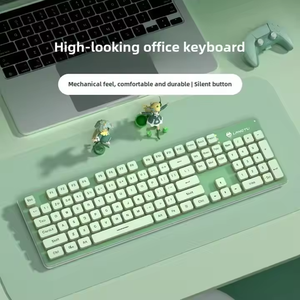 Langtu L1 Wired Keyboard mit mechanischem Gefühl Silent Design Hintergrund beleuchtete kabel gebundene Option für Desktop-Notebooks für Gaming Office-Zwecke - Product Image 2