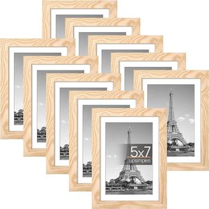5x7額縁10個セット、マット付き4x6またはマットなし5x7の画像を表示 - Product Image 1