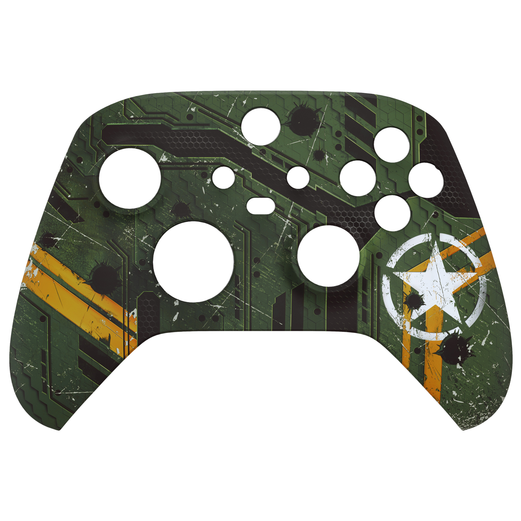 Coque avant Mecha A rmy Mecha, mélange de couleurs, doux au toucher, FX3T150WS