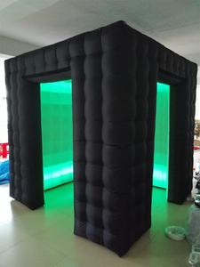 Olay parti için 2024 popüler fotoğraf kabini kabuk arka plan taşınabilir şişme 360 fotoğraf kabini fuar standı - Product Image 4